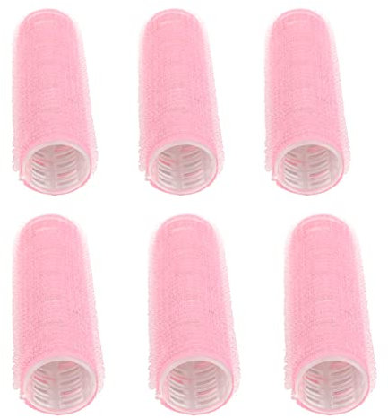 Juego de Rulos para el Cabello, Rulos 6 Piezas Cabello Físicamente Rizado Placa de Aluminio Térmica para Flequillo