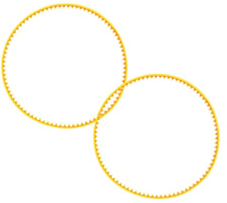 VOSAREA 2pcs Cotton Candy Maker Replacement Belts for DIY Machines Indoor Candyfloss Machine Parts Compatible Candy Floss Maker Belts