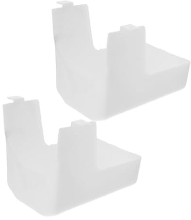 Angoily 2pcs Range Hood Light Lens Cover Replacement for Vent Replacement Cover for Cooker Hood