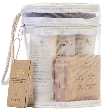 Prija Kit De Voyage Pour Le Soin Du Corps Et Des Cheveux