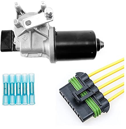 Moteur d'Essuie Glace Avant AVEC Prise Faisceau Connectique compatible pour JUMPER 3 DUCATO 3 BOXER 3-1340683080 6405ER