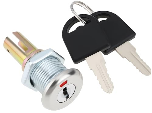 EMSea Cerradura de caja de herramientas móvil con llave para puertas de almacenamiento, archivadores, buzones, puertas de caravana