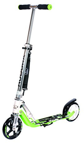 HUDORA Big Wheel 180 Scooter, Tret-Roller - City-Scooter klappbar, grün, 14745