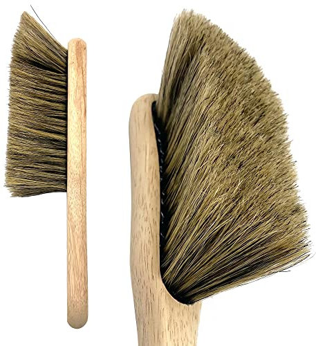 Traditional Pure Bristle Natural Hand Brush Super Soft Real Hair Banister Brush