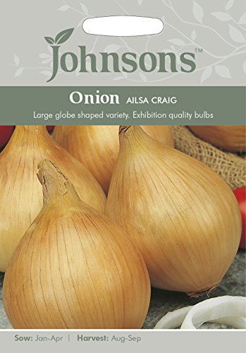 Johnsons 18816 Vegetable Seeds, Onion Ailsa Craig