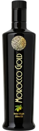 Morocco Gold Early Harvest Olive Oil Extra Virgin - Polyphenol Rich 652mg/kg - Cold Pressed Olive Oil - Pure & 100% Natural with up to 4 Years Shelf-life - Fresh Harvest EVOO - 500ml