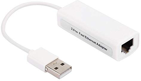 Tarjeta de Red USB, Adaptador Ethernet USB2.0 RJ45 ABS RTL8152B Chip Computer Tarjeta de Red Externa para Android, para para Tablet PC, para