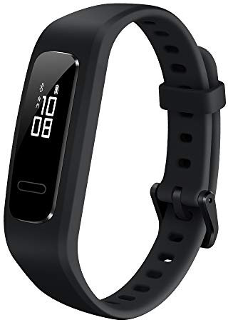 Huawei Band 3e Fitness Wristband Activity Tracker - Black (Multi-method wearing,5ATM,Up to 21 days usage) (Renewed)