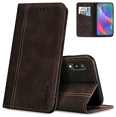 AKABEILA Hülle für Honor Magic 5 Pro Handyhülle PU Leder Flip Case Ständer Brieftasche Schutzhülle Klapphülle Tasche Case mit [Kartenfach] [Standfunktion] [Magnetisch] 6.81