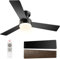 VIVOHOME Ventilatori da soffitto con luci 42 pollici/107 cm basso profilo con luce e telecomando incasso per camera da letto soggiorno garage 6+1 velocità 3CCT Timer dimmerabile silenzioso reversibile