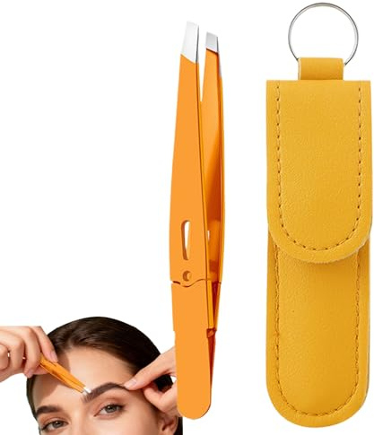 Niesel Pinzette Für Frauen | Edelstahlwerkzeug Zur Gesichtspflege - Entfernen von Oberflächen mit abgeschrägter Spitze | Für Augenbrauenpflege Schönheit Wimpern Gesicht Haarentfernung Frauen