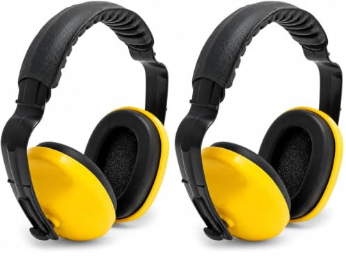 Blackrock Padded Ear Defenders Adults, Comfort, Adjustable, Ear Protection, SNR27db, For Work On-Site, Construction, Occupational Health & Safety Products, Hearing Equipment, Protectors, One Size