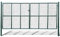 vidaXL Gitter-Gartentor 415 x 175 cm