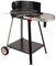 Somagic : Barbecue Vulcano 2000 Charbon De Bois Fonte Noir
