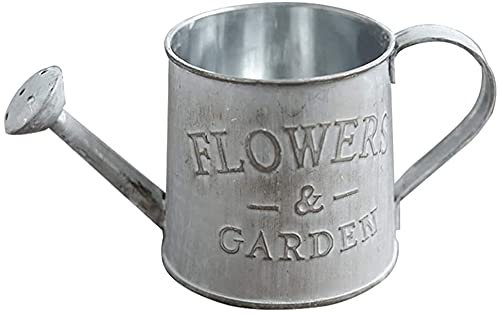 SGerste Retro Watering Can Kettle Iron Pitcher Vase Jug Garden Flower Pot Plant Planter Home Decorations