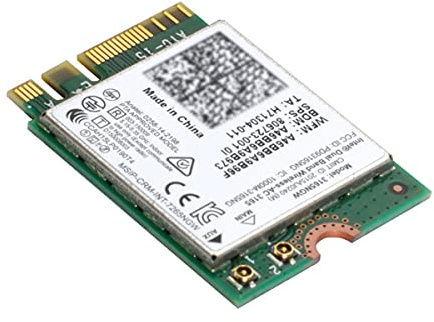 Cablecc Dual Band 2.4G 5Ghz 433Mbps 3165AC NGFF 802.11AC WiFi 3165NGW M.2 scheda WLAN + adattatore di rete BT 4.0