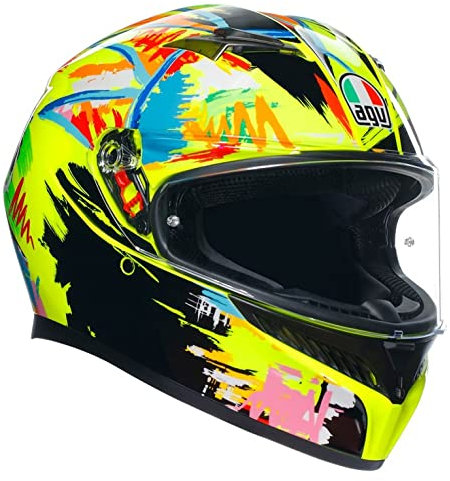 AGV K3 Rossi Winter Test 2019 Helm, bunt, M (57/58)