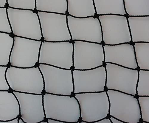 PieloBa Geflügelzaun Geflügelnetz Hühnerzaun schwarz Küken Masche 3 cm Stärke: 1,5 mm Höhe: 1,00 m Verschiedene Längen verfügbar (1,00 m x 40 m)