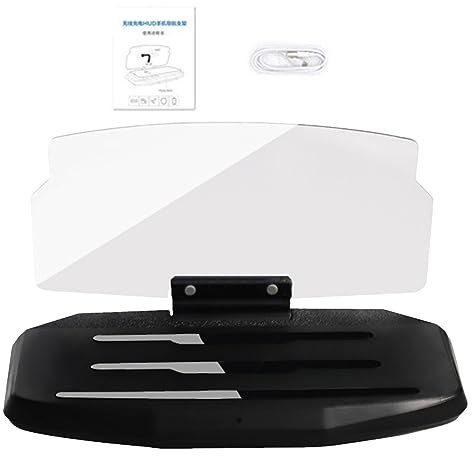 HUD Head Display Handyhalter | Smartphone Display Projektor Halterung - Wiederverwendbare Auto Handyhalterung mit Bildreflektion für Auto Navigation