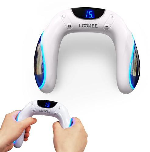 LOOKEE VibHeal Arm Exerciser | Flabby Arms Workout, Hand & Wrist Massager | Portable Arm Toning & Recovery Device with 15 Intensity Levels, Travel-Friendly Fitness for Men & Women