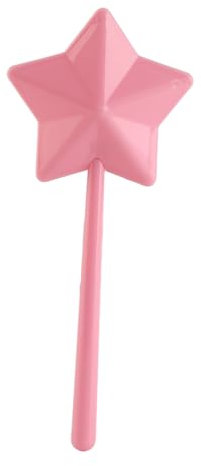 Akozon Varita para Condimentos en Forma de Estrella - Salero y Pimentero Mágico en Negro, y Rosa - para Cocinar y Cenar en Casa (PINK)