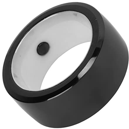HWGING R5 NFC Smart Ring Ceramica Multifunzionale Intelligente Indossabile Universale Rilevamento NFC Anello 128GB per Cellulare (L)