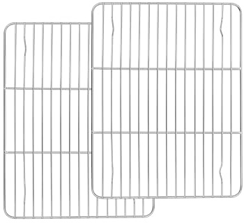 Homikit 2 Pack Cooling Racks, 12’’ x 9’’ Stainless Steel Baking Rack