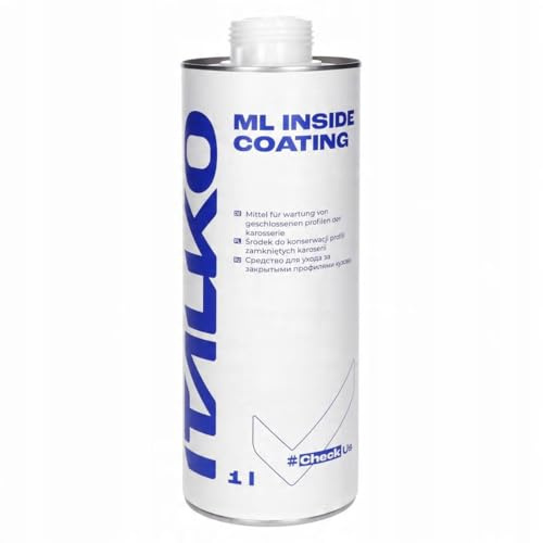 ITALKO Hohlraumversiegelung 1L Transparent oder Bernstein – Rostschutz Wachs Spray für geschlossene Profile Auto Korrosionsschutz Unterbodenschutz Türsäulen Schweller Sprühkonservierung