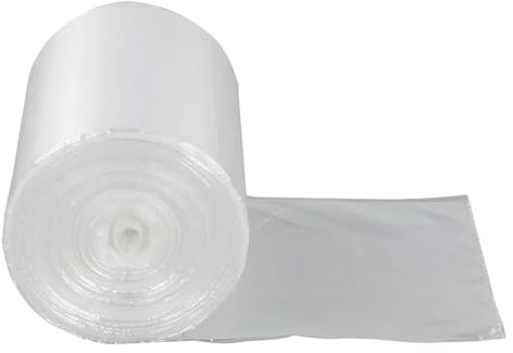 Vadidiya Lot de 90 sacs poubelle en plastique transparent de 30 l
