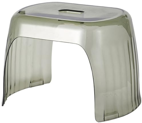 VOSAREA Sgabello per Wc per Adulti Antiscivolo in Pet Leggero e Stile Semplice per Bagno Poggiapiedi Fisiologico di Supporto per Uso Domestico