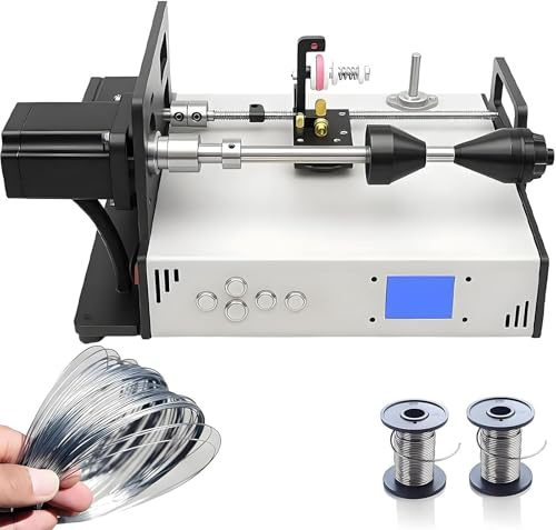 Enroulement de bobine pour usage industriel, enroulement automatique de fil avec écran LCD, idéal pour le fil métallique, la ligne de pêche et le fil de soie