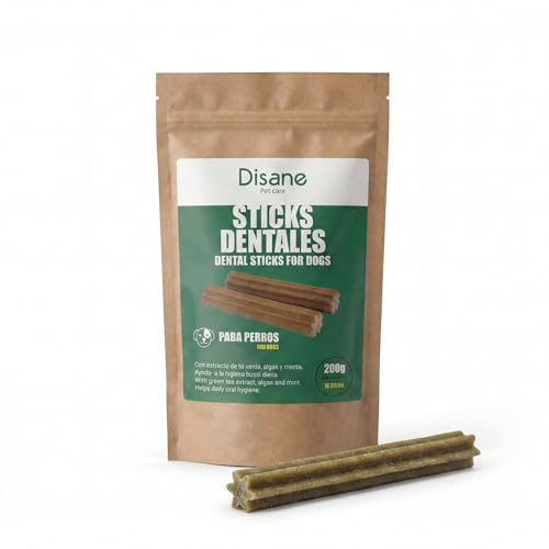Dental Sticks Naturales para Perros | Higiene Bucal Diaria | Aroma Menta