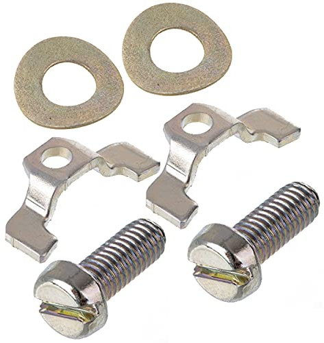 MZA Set: Befestigungskrallen und Schrauben für Grundplatte - Simson S50, S51, KR51 Schwalbe, u.a.