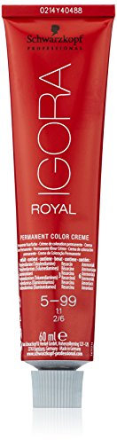 Schwarzkopf Igora Royal Tinte Permanente, Tono 5-99 - 60 ml
