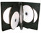 Dragon Trading® Custodia Nera con 8 Posti per CD, DVD e Blu-ray, 27 mm, per 8 Dischi