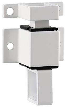 THIRARD - Loqueteau de Fenêtre - Laqué Blanc - Système de Fermeture Simple - Sécurité Anti-Effraction - Installation Facile - Adaptable Toutes Fenêtres