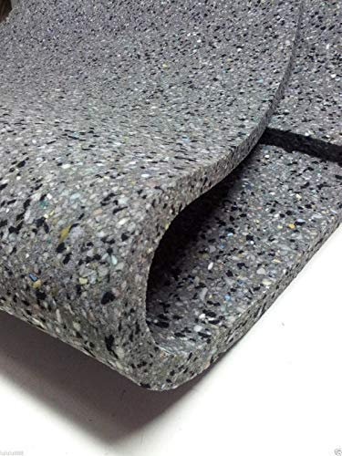 lulushop Verbundschaum RG140 Flammhemend nach MVSS302 -Schaumstoff Dämmung Akustik Schallschutz 100 x 200 x 1 cm