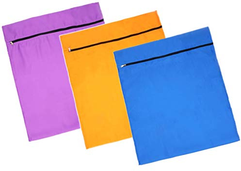 Jumbo-Wäschesack für Haustiere, verhindert, dass Tierhaare die Waschmaschine blockieren, ideal für Hunde, Katzen, Pferde, Haarentferner, sichere Farbe, mehrere Größen (Blau, Größe M (70 x 65 cm)