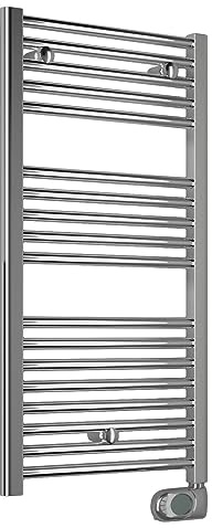 FABIN store Termoarredo con termostato digitale cromato (920 mm x 480 mm)
