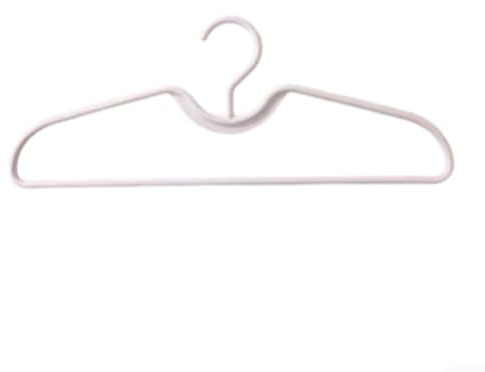 Kleiderbügel, 10 Stück -Kleiderbügel Kunststoff, kurzer Hals, rutschfest, Keine Spuren, leicht Stabil, für Suspension Hemden Kleider Jackenbügel Anzugbügel, platzsparend, 41,5 x 15,5 cm
