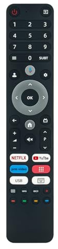 Sprach Fernbedienung Fit for OK. SABA TV SA32Q80GTV SA40Q80GTV SA43Q80GTV | OTV-32CRS-FM OTV-42AF-7023C OTV-40GF-5023C OTV-32GH-7023C OTV-70GHU-5023C OTV-32GH-5023C OTV-43AU-7023C OTV-70GQU-5023C