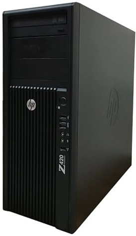 PC HP Z420 Tour Intel Xeon E5-1603 Nvidia Quadro RAM 64Go SSD 480Go W11 WiFi (Reconditionné)