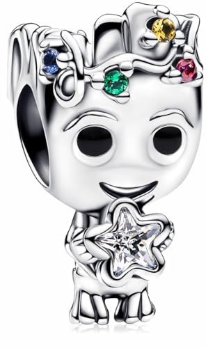 MSPOVOF Tréant Charms S925 argent sterling charms perles pour bracelets et colliers pour Noël anniversaire cadeau de bijoux pour femmes