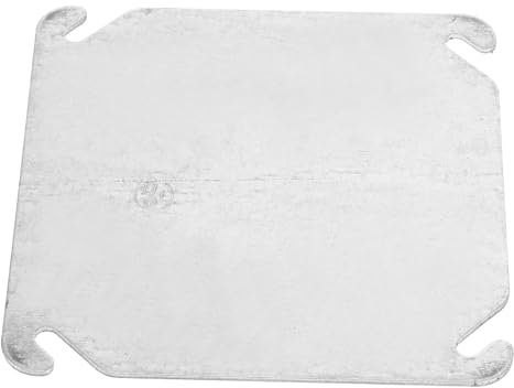 NUOBESTY Panel De Pared Galvanizada Tapa De Enchufe Cuadrada De Termoplástica Irrompible Para Placa De Interruptor Tapa De Enchufe De Pared Sin Tornillos