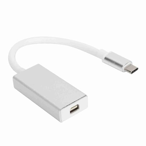 Denash Mini 4K USB 3.1 Tipo -C -C Adaptador para T470/ Monitor, Plug y Reproducción Tipo en el Adaptador de DisplayPort para //