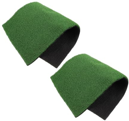 Toyvian 2 STÜCK Künstlicher Gras terrassenmatte für Reptilien Stabile Sonnenplattform mit Weichem Kunstrasen Einfach Installierbar als Aquarium Zubehör und Terrarien deko
