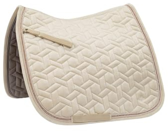 4Horses Schabracke Swansea für Pferde, atmungsaktive Sattelunterlage mit optimaler Passform