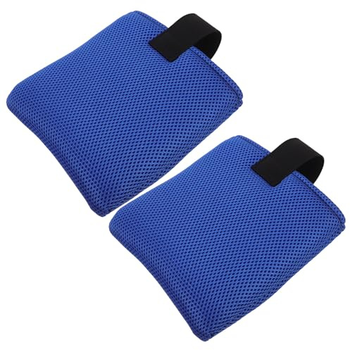 NOLITOY Coussins de Protection Antidérapants pour Repose-pieds de Fauteuil Roulant, Housses Souples en Tissu Solide, Compatibles Fauteuil Roulant Seniors, Confort et Sécurité