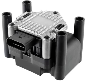 VALEO Bobine d'allumage 245159 Compatible avec: AUDI A1, A1 Sportback, A2, A3, A3, A3 Cabriolet, A3 Sportback, A4 B5, A4 B5 Avant, A4 B6, A4 B6 Avant, A4 B7, A4 B7 Avant, SEAT ALHAMBRA, ALTEA