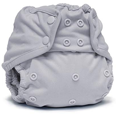 Kanga Care Rumparooz Double Leg Gusset Reusable Cloth Diaper Cover One Size Snap | Platinum 6-35 lbs